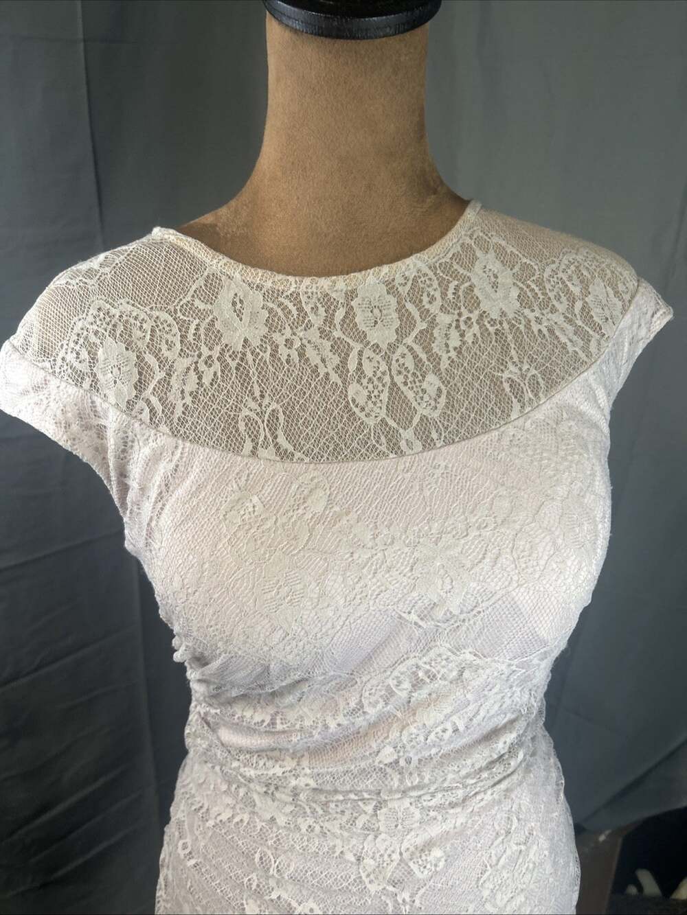 Simply Liliana Fit Flare Lace Mini Dress